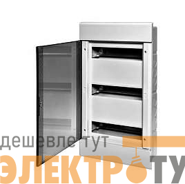 Щиток СП Тусо 36мод. с прозр. двер. 547х299х103мм сер. Ruvinil 68136СП