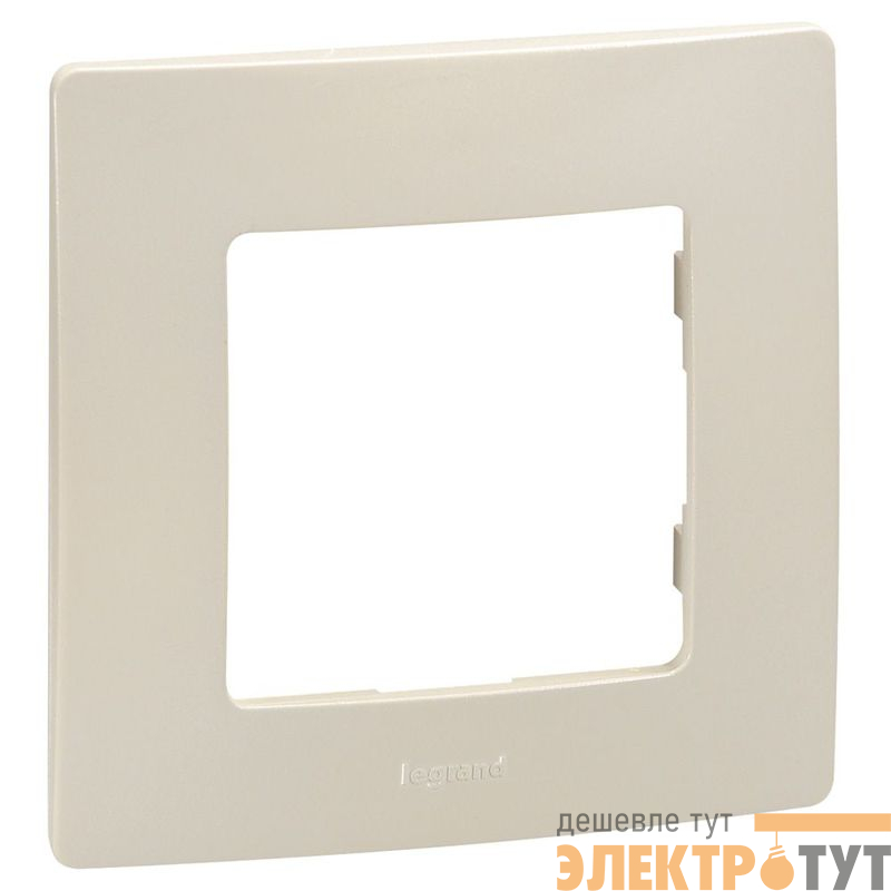 Рамка 1-м СП Etika IP20 сл. кость IEK 672511