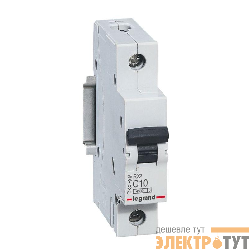 Выключатель автоматический модульный 1п C 50А 4.5кА RX3 ИЭК Leg 419669