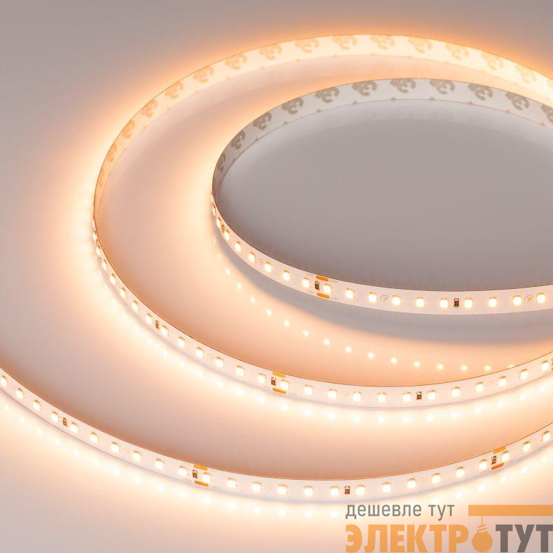 Лента светодиодная UL-A120-10mm 48V Warm 2400К 10Вт/м IP20 открыт. (уп.30м) Arlight 053413