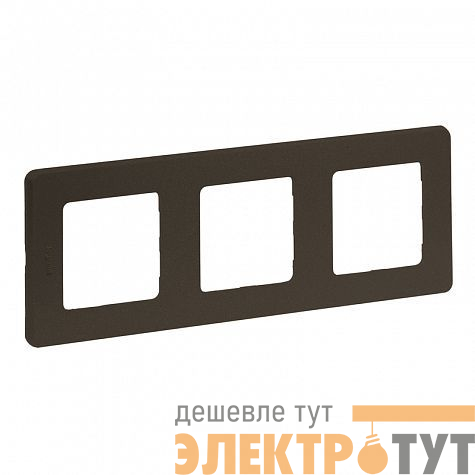 Рамка 3-м СП Inspiria IP20 бронз. IEK 673959