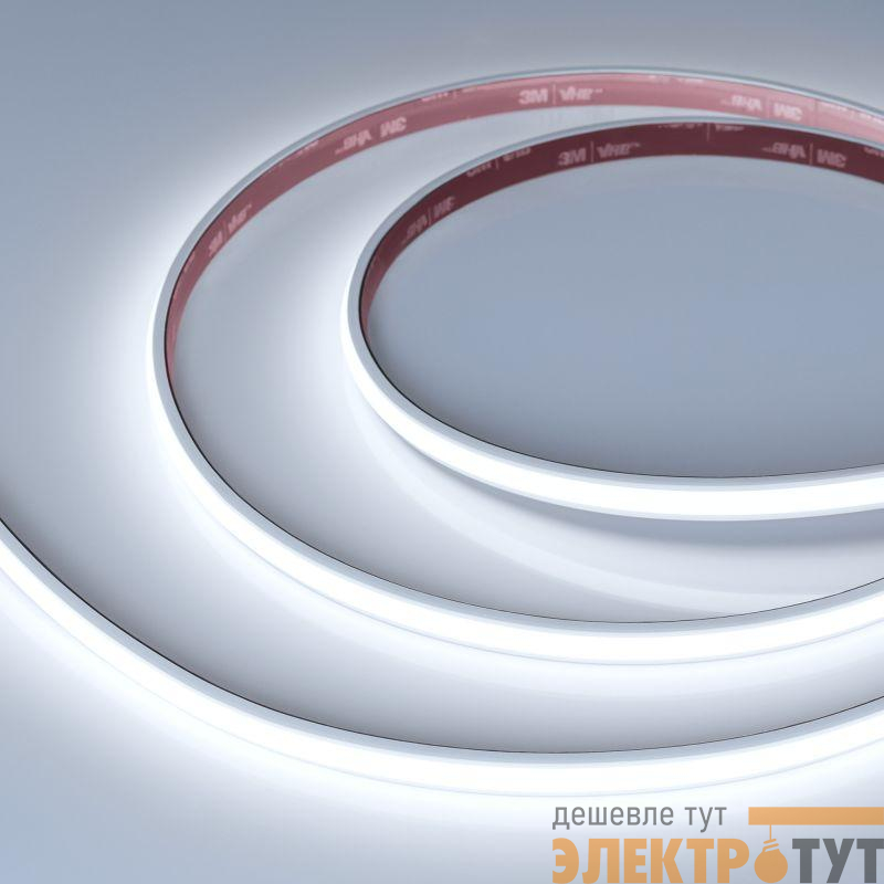 Лента светодиодная COB-PW-X480-10mm 24V White 6000К 10Вт/м IP66 герметичная (уп.5м) Arlight 045862