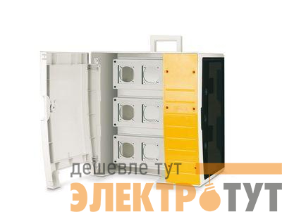 Корпус MBOX3 на 39 модулей и 9 постов с основанием 70х87мм DKC DIS6570038