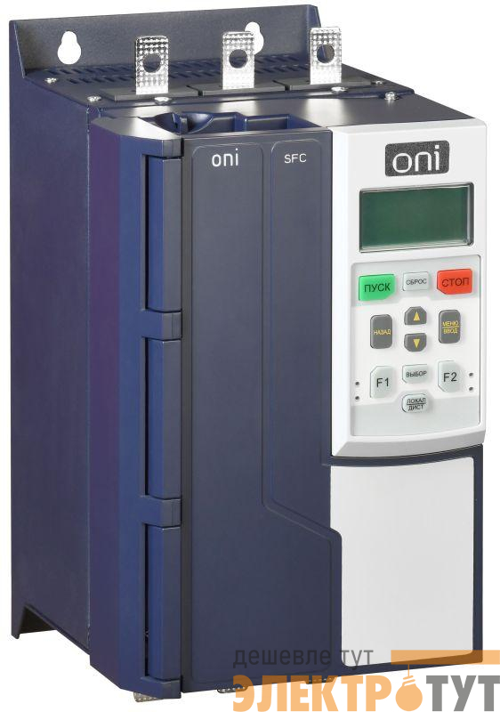 Устройство плавного пуска SFC 3Ф 380В 22кВт 44А Uупр 110-220В ONI SFC-33-22