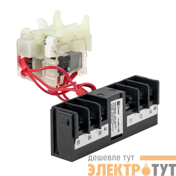 Контакт дополнительный + аварийный ВА-99М 250 EKF mccb99m-250-alax