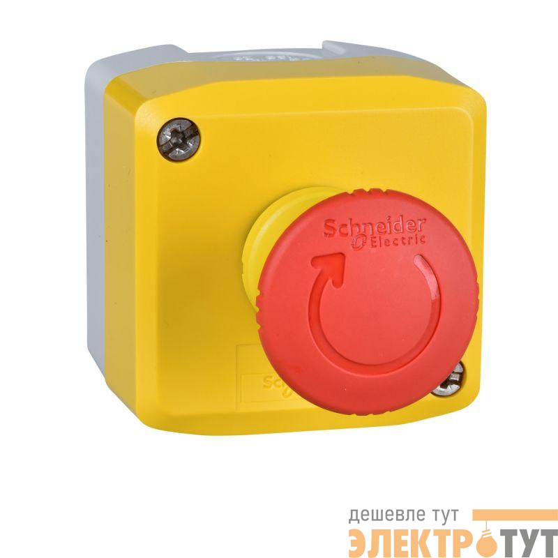Пост кнопочный аварийной остановки красн. "Грибок" SchE XALK178F