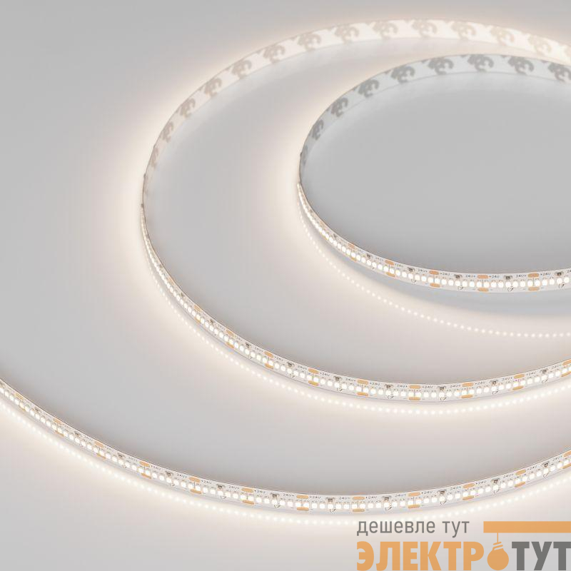 Лента светодиодная MICROLED-M420-8mm 24V Day 4000К 9.6Вт/м IP20 2216 (уп.5м) Arlight 046743