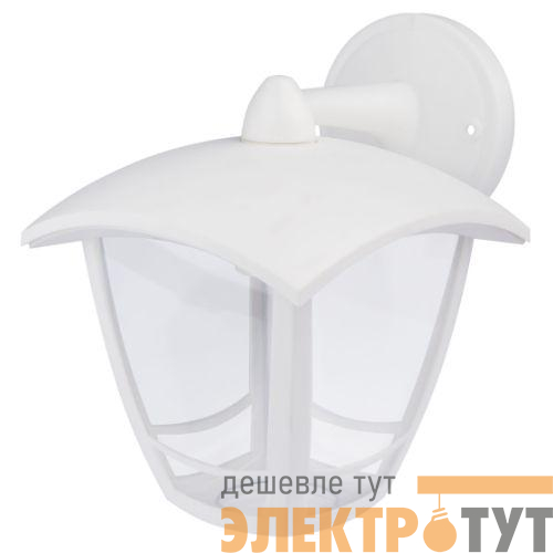 Светильник светодиодный садово-парковый ДБУ 07-8-002 Дели 2 8Вт 3000К IP44 4 гранный настенный бел. Эра Б0064269