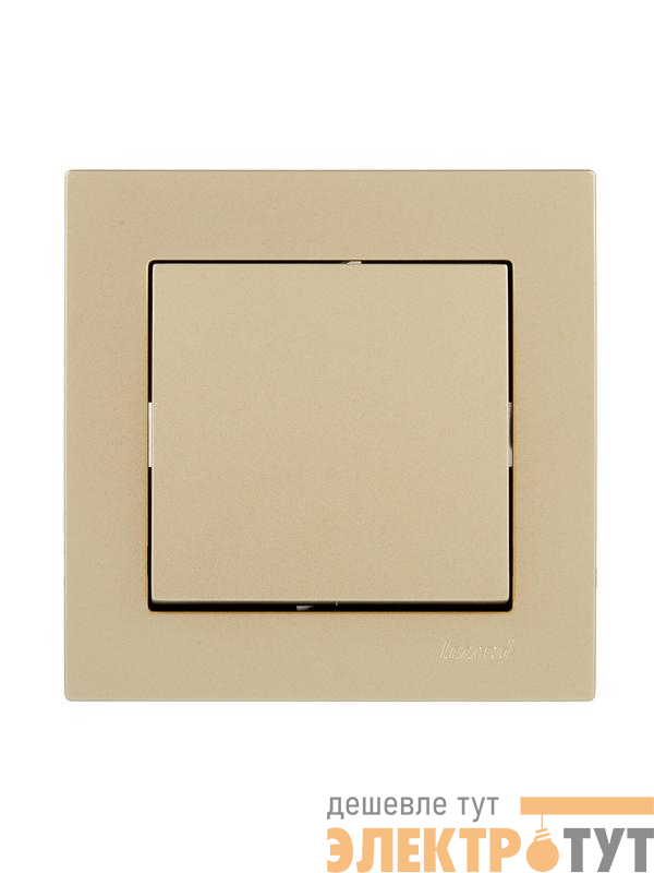 Выключатель VESNA зол. LEZARD 742-3688-100