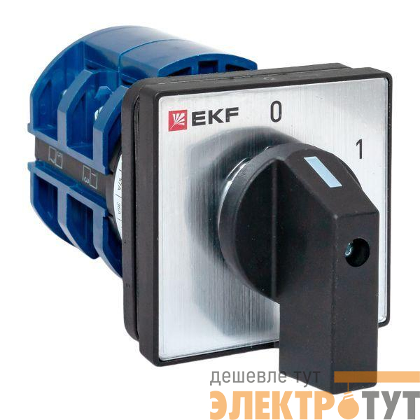 Переключатель кулачковый ПК-1-13 3п 63А "0-1" IP65 EKF pk-1-13-63-65