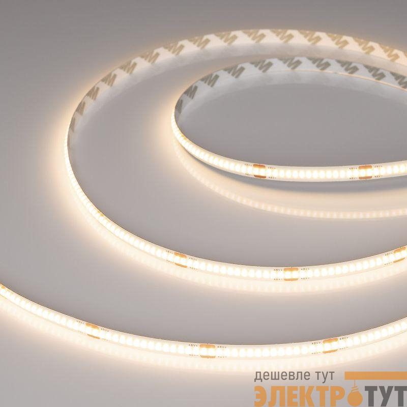 Лента светодиодная COB-X320-8mm 48V Warm 3000К 8Вт/м IP20 PRO REEL (уп.50м) Arlight 043244