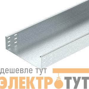 Лоток листовой неперфорированный 85х150 L3000 сталь 0.7мм LKSU 815 FT RU гор. оцинк OBO 6837598