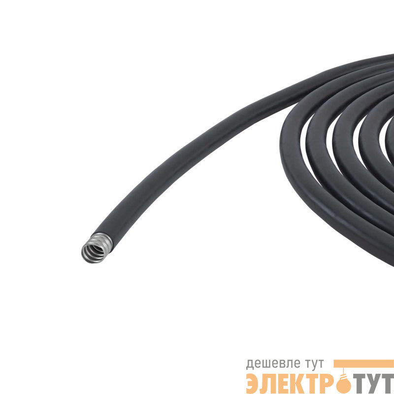 Металлорукав в полиуретановой оболочкеDN d20мм Dвн. 20.5мм Dнар. 27.0мм черн. (уп.50м) DKC 607PU22N