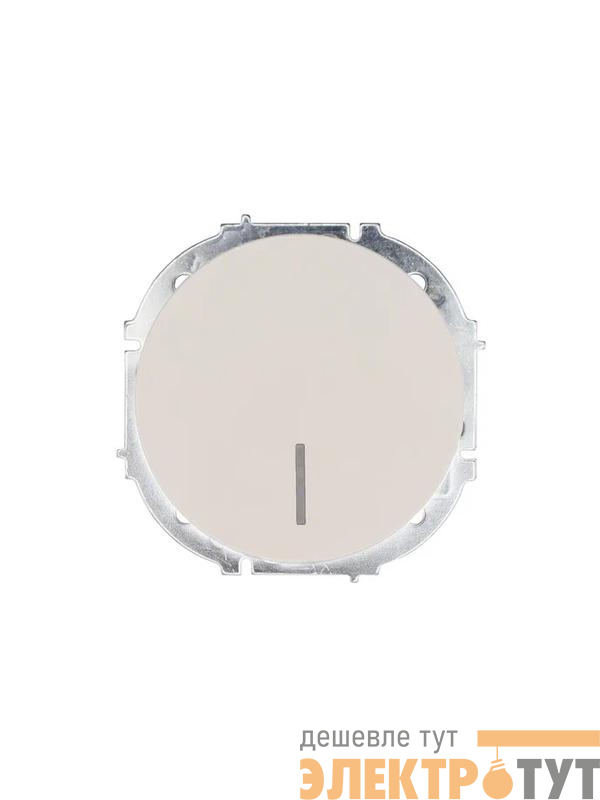 Выключатель 1-кл. СП OSEN 10А IP20 с подсветкой механизм сл. кость LEZARD 743-9088-111