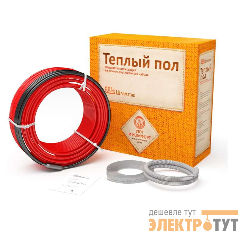 Комплект "Теплый пол" (кабель) WSS 7.0м/100Вт Warmstad 100035632300