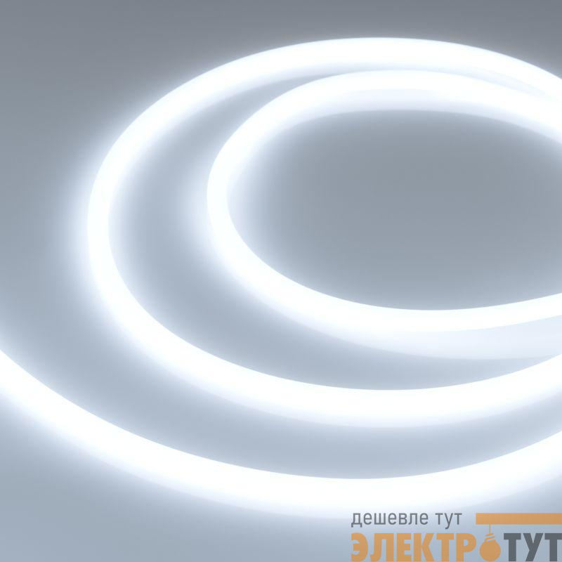 Лента светодиодная LUNA-X960-D8mm 24V White 6000К 8Вт/м IP65 360deg герметичная (уп.5м) Arlight 053350