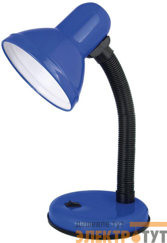 Светильник UF-301P С06 настол. 230В 60Вт син. Ultraflash 12369 изображение