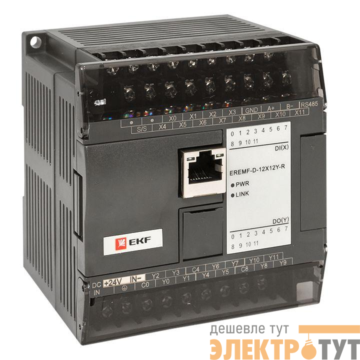 Модуль дискретного ввода/вывода EREMF 12/12 PRO-Logic EKF EREMF-D-12X12Y-R