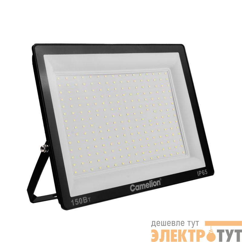 Прожектор LFL-15003 C02 (LED SMD 150Вт 15000лм 230В 6500К 300х252х34) черн. Camelion 16329