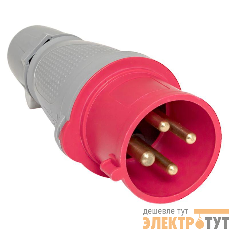 Вилка переносная 024 3Р+РЕ 32А 380В IP44 PROxima EKF ps-024-32-380-PRO