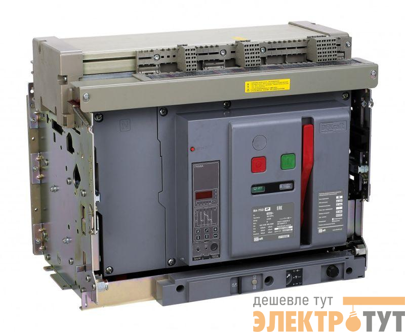 Выключатель автоматический воздушный 4п 4000А 100кА ВА-752 расцеп. М выкатн. DEKraft 27145DEK