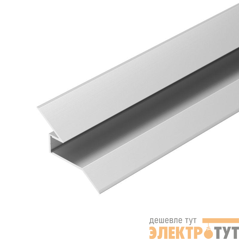 Профиль ARH-DECORE-S12-CAVE-F-2000 ANOD L2000 алюм. Arlight 023902