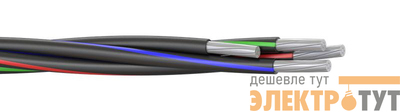 Провод СИП-4 4х50 0.6/1кВ (м) Эм-кабель 00000003528
