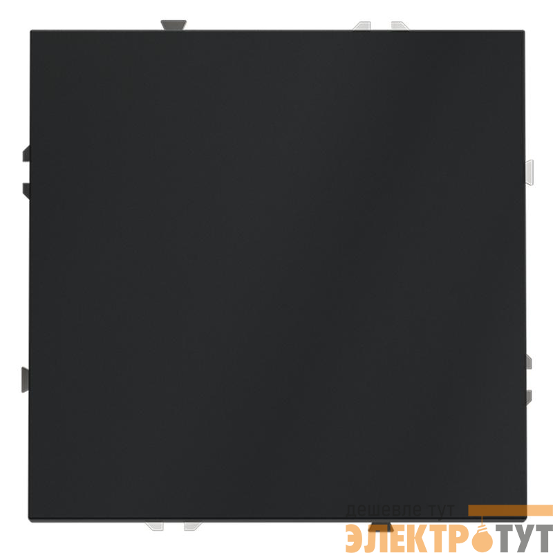 Выключатель 1-кл. СП S70 10А с самовозвратом механизм графит Voltum VLS010607