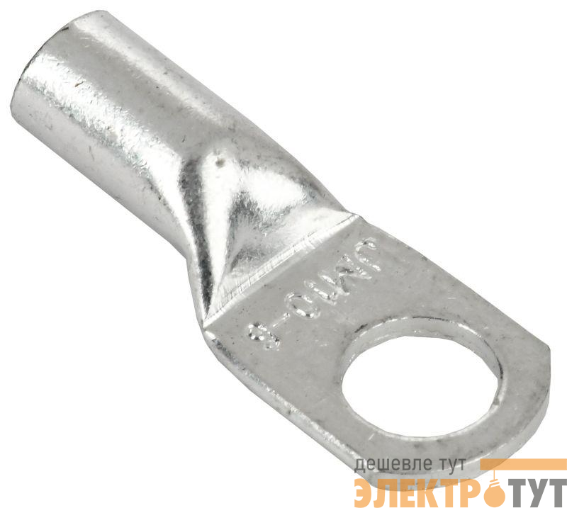 Наконечник медный луженый JGA-10-6 (ТМЛ) (уп.5шт) IEK UNP10-31-O-010-006-05