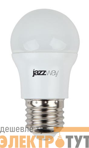 Лампа светодиодная PLED-SP 7Вт G45 шар 3000К тепл. бел. E27 540лм 230В JazzWay 1027863-2