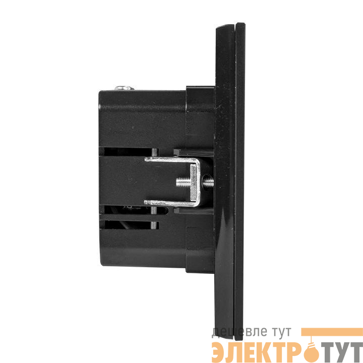 Механизм розетки USB 2-м Стокгольм 2.1А черн. PROxima EKF EZR16-028-10-2USB