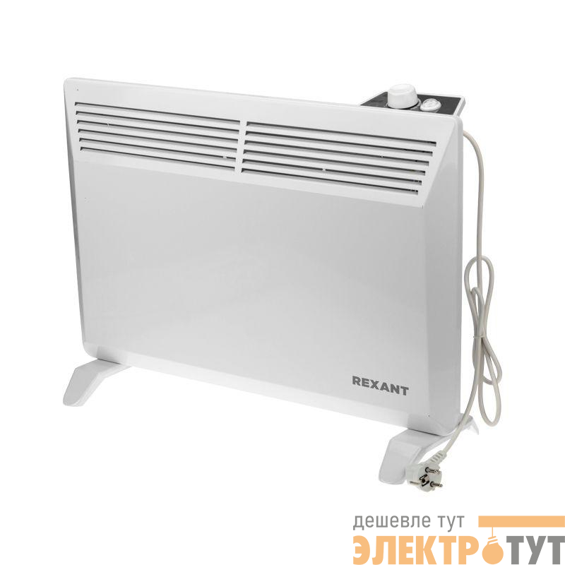 Конвектор электрический 1.5кВт с механическим термостатом Rexant 60-0084