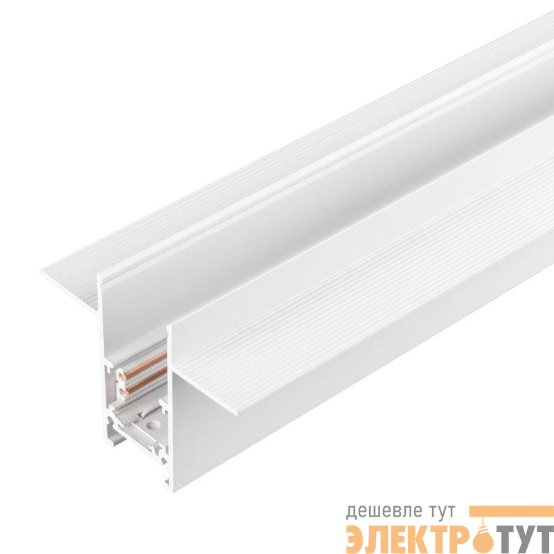 Трек встраиваемый MAG-ORIENT-TRACK-2652-FDW-2000 (WH) (IP20 металл) Arlight 035797