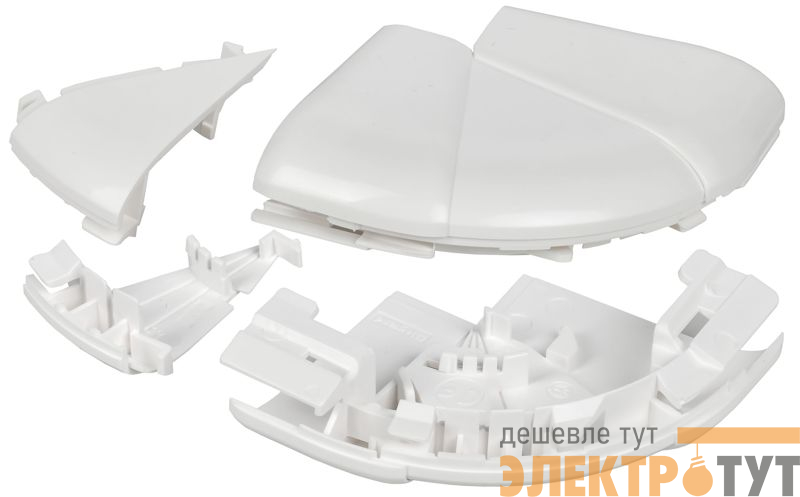 Угол для кабель-канала внешн. изменяемый 60-120град. для DLP 80х50 бел. ИЭК Leg 010622