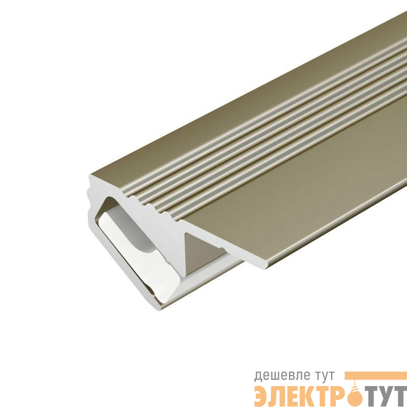 Профиль SL-MINI-SHELF-H9-2000 ANOD OLIVE GREY L2000 алюм. Arlight 038208