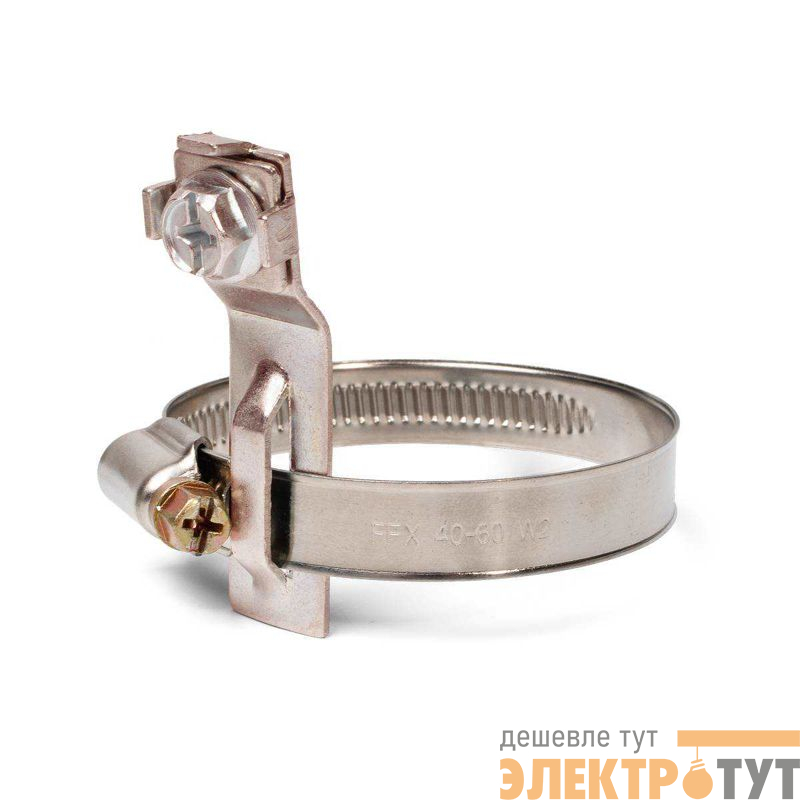 Хомут заземления УХЗ (INOX) (12-20)/W2 (уп.50шт) Fortisflex 84642