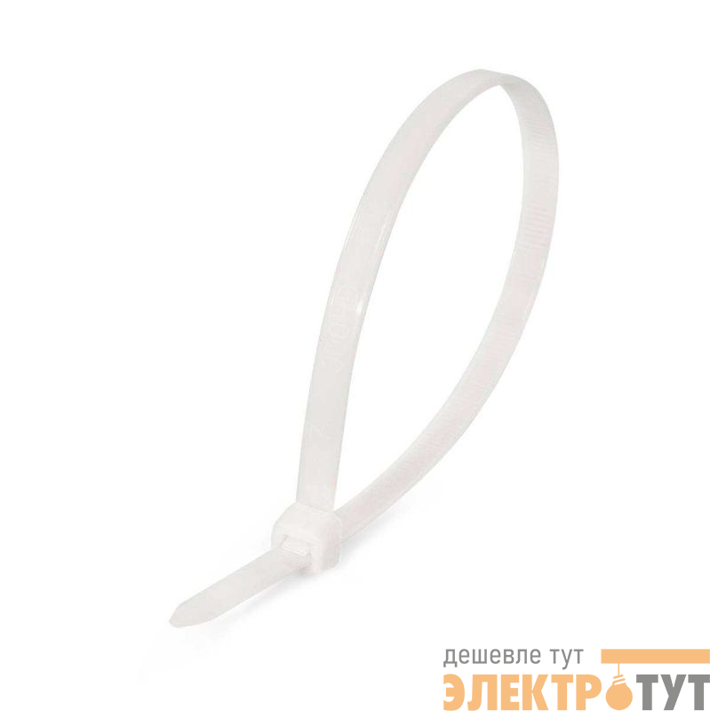 Хомут кабельный КСС 8х250 нейл. бел. (уп.100шт) Fortisflex 50008