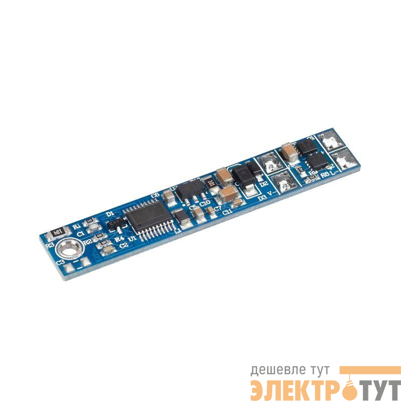 Диммер сенсорный SR-RULE-DIM-CPCT (12-24В 1х3А 55х10мм) открытый Arlight 047159