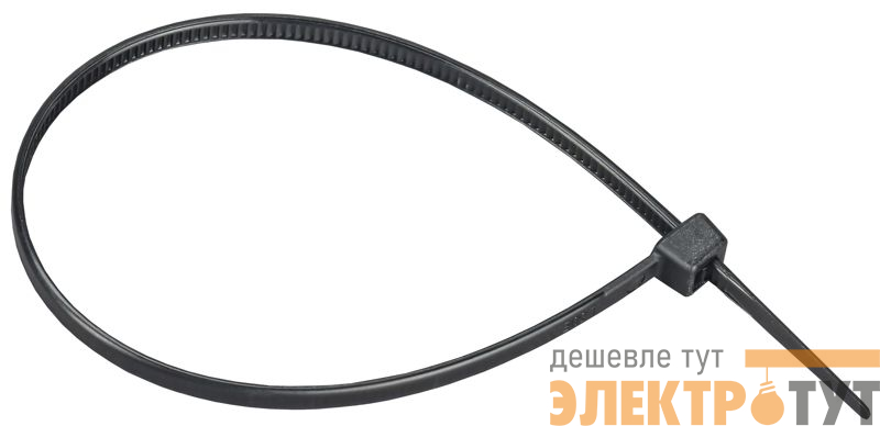 Хомут 3.6х200мм P6.6 стандартный черн. (уп.100шт) IEK UHH30-D036-200-100-K02