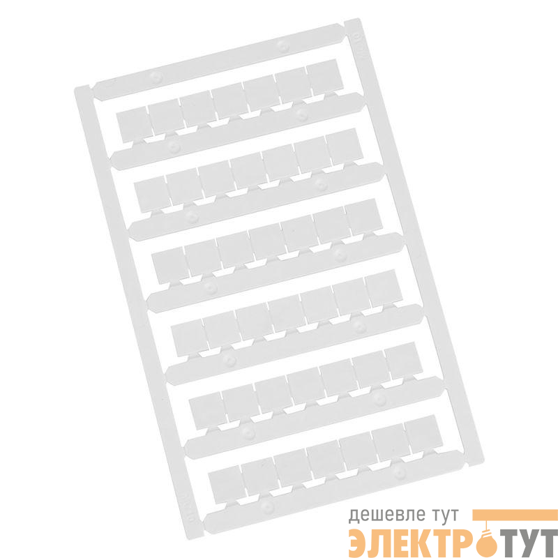 Маркировка Ш=10мм без надписей 42 шильдика OptiClip MC10 КЭАЗ 349594