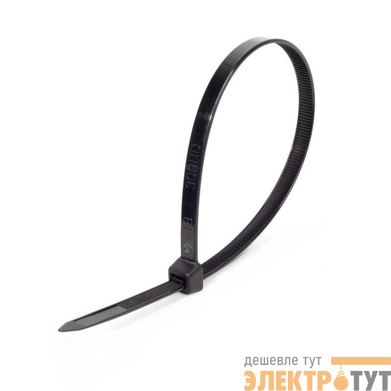 Хомут кабельный КСС "NORD" 3х200 черн. (уп.100шт) КВТ 79744