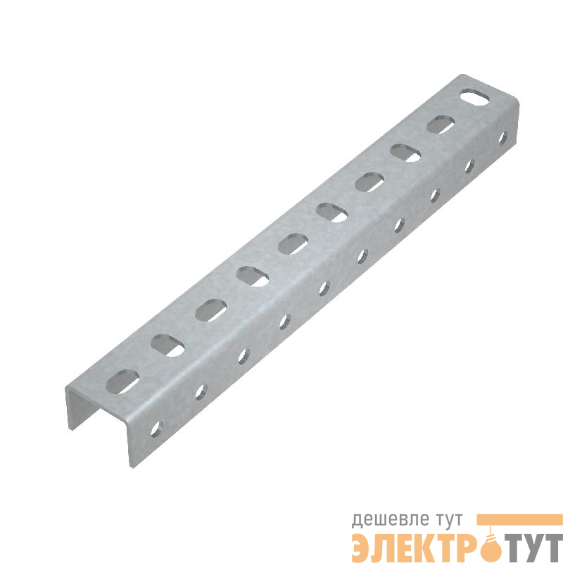 Профиль универсальный усиленный 38х29х2.5 L2700мм КМ LO28623