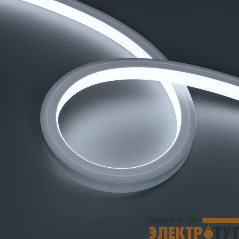Лента светодиодная NOVA-TOP-PU-A120-16x15mm 24В White 7200 10Вт/м IP68 wire x1 герметичная полиуретан (уп.1м) Arlight 050587