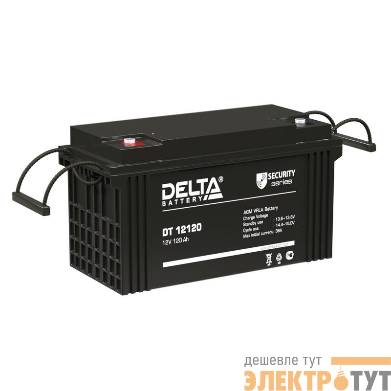 Аккумулятор ОПС 12В 120А.ч Delta DT 12120