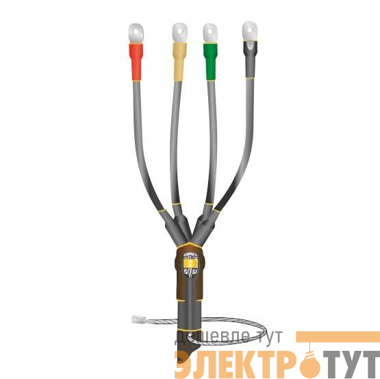 Муфта кабельная концевая универс. 1кВ 1ПКВ(Н)ТпбН-4х(35-50)  с болт. наконечн. Нева-Транс Комплект 22020146