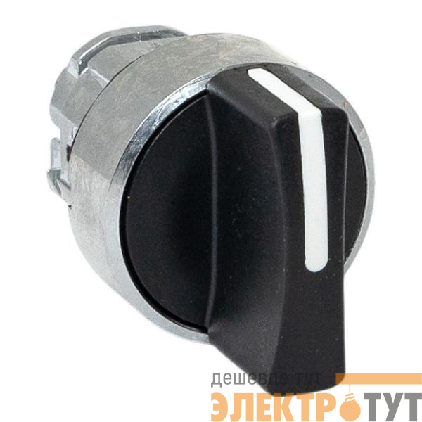 Механизм переключателя исполнительный ХB4 на 3 положения возвратный без фиксации без подсветки с короткой ручкой IP65 EKF XB4BD3-65