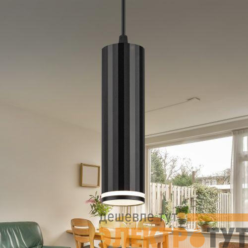 Светильник подвесной (подвес) PL19 BK MR16 GU10 потолочный цилиндр черн. ЭРА Б0058492