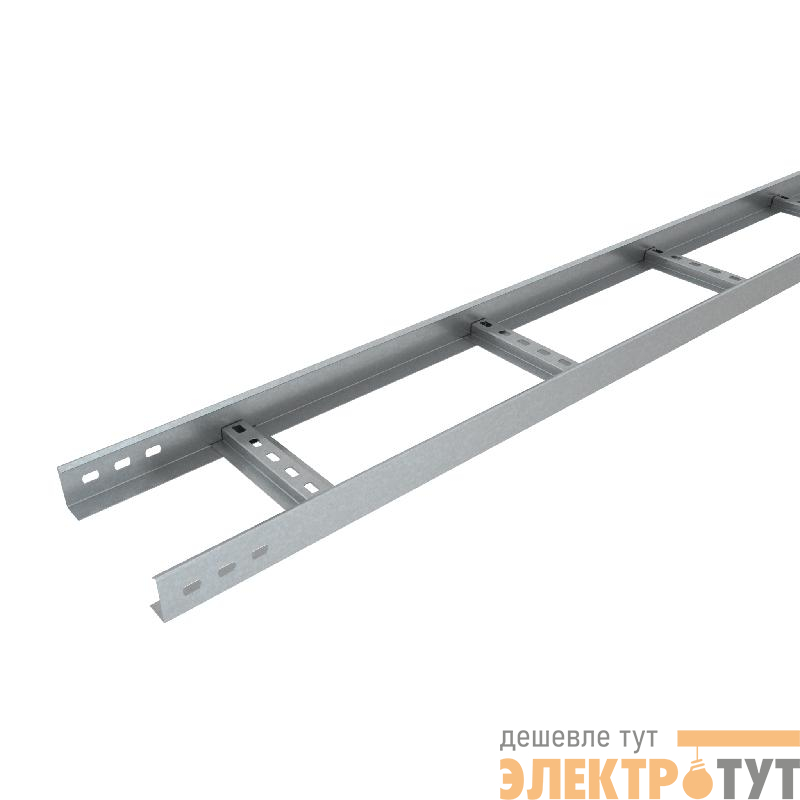 Лоток лестничный 200х50 L3000 сталь 1.2мм LL50-200-1.2-3000 КМ LO1002