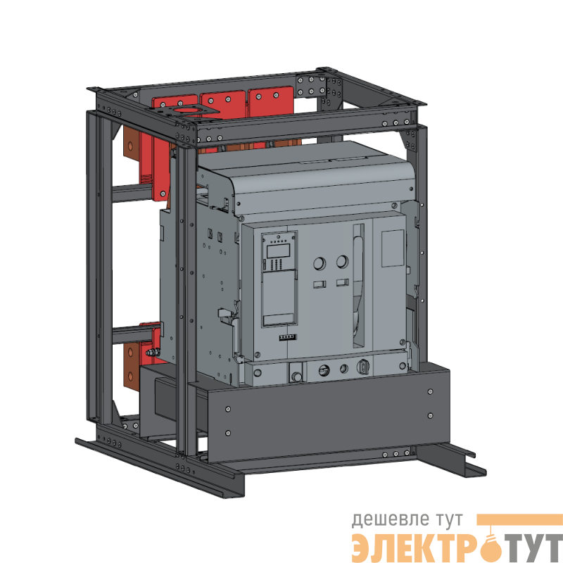 Блок замены автоматического выключателя Э25В-OptiMat A-2500-S4-3P-100-D-MR7.0-BH-C2200-M2-P01-S1-03 КЭАЗ 343101