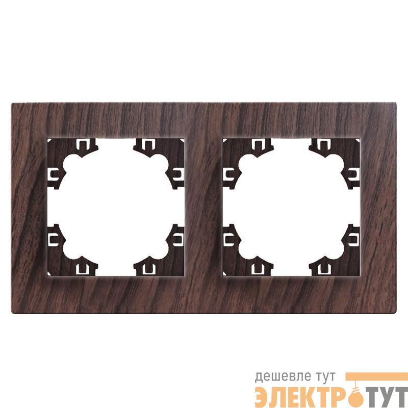 Рамка 2-м Афина универс. венге Universal A0044-V